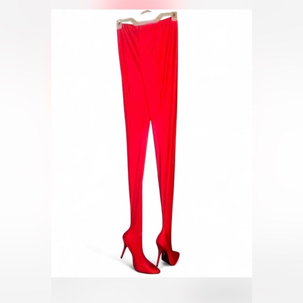 Vibrant Red Leggings